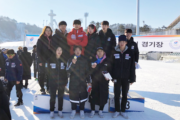 스키부, 17-18시즌 대학 최강 스키팀으로 발돋움 첨부 이미지